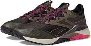 Reebok Women's Nano X2 Tr Adventure Cross Trainer, Army Green/Black/Proud Pink, 8.5