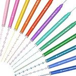 AECHY 12PCS Colored Dual Tip Pens w