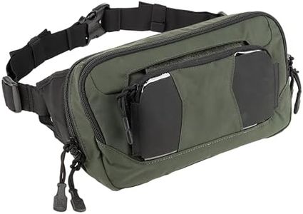 Vertx S.O.C.P. Tactical Fanny Pack, CCW Crossbody Waist Bag for Men and Women, Concealed Carry, EDC, Travel, Work, Rudder Green, One Size, S.o.c.p. Tactical Fanny Pack, Ccw Crossbody Waist Bag for Men