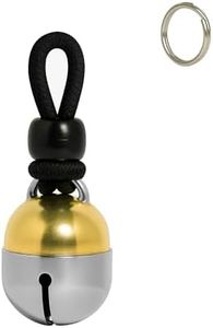 Noble Bells Hand Made in USA Extra Loud Cat & Dog Collar Bell, Large