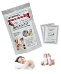 SLIDO™Premium Detox Foot Patches:Natural Organic Ingredients,Pain-Free Stress Relief,Sleep Aid,Toxin Cleansing for Men&Women.Adhesive Foot&Body Detox,Export Quality for Complete Detoxification. (30 Patches)