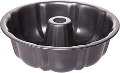 BAKEFY� BUNDT Mold Non Stick Bundt Cake Mould Fluted Pan Tin Dish Jelly Ring Large