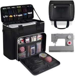 Steadtep 2-in-1 Sewing Machine Case for SINGER, for Brother, for Janome