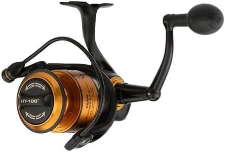 PENN Spinfisher VII 5500 Saltwater Spinning Reel, Right/Left Handle Position, IPX5 Seal, HT-100 Front Drag, Superline Spool, Precise CNC Gear Technology