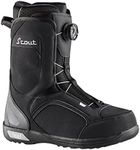 HEAD Unisex Scout LYT BOA Coiler Black SB Boots (353312)