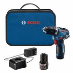 BOSCH GSR12V-300B22 12V Max EC Brushless 3/8 in. Drill/Driver Kit