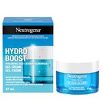 Neutrogena Hydro Boost Gel Cream Face Moisturizer - Oil-Free Facial Cream with Hyaluronic Acid for Dry Skin - Lightweight, Non-Comedogenic Daily Hydrating Formula, 47mL