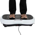 Bharati international Vibration Trainer Vibration Plate for Full Body Fitness Massager with Remote Control and Resistance Bands for Strength Training and Oscillating Platforms with 1 Year Warranty