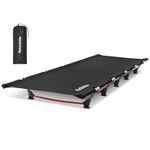 Naturehike Ultralight Folding Camping Cot Bed, Portable Compact Cot for Adults Camping, Hiking, Lightweight Backpackings, Heavy Duty Support 330 Lbs