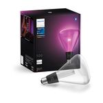 Philips Hue Lightguide Triangle Smart Bulb, White and Color Light, Bluetooth Compatible, Voice Control with Alexa, Apple Home & Google Assistant