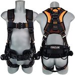 Frontline 110CTB Combat™ Lite Full Body Harness all Aluminum Hardware| Trauma Straps | OSHA and ANSI Compliant (Size: XL-2X)