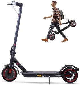 MIWEN Electric Scooters Adult,APP Control, 25-30km Long Range Escooter,36V 10.4Ah Foldable Pure Scooter, with 3 Speed Fast Electric Scooter,8.5" PneumaticTires,Dual Braking,120KG Load