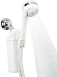 Aquasana Shower Water Filter System w/Handheld Wand - Filters Over 90% of Chlorine - Carbon & KDF Filtration Media - Soften Skin and Hair from Hard Water - AQ-4105-E - WaterSense Certified