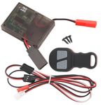 RC Car Universal Winch Wireless Receiver Remote Control Motor Controller Kit for 1/10 RC Crawler DIY Projects Wireless Winch Remote Control Kit for RC Crawler Car AxialTamiya RC4WD HPIRedcat