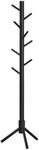 VASAGLE Solid Wood Coat Rack, Free 