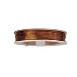 ART IFACT 100 Meters Enameled Copper Wire of 34 Gauge - 99.9% Pure Copper Wire on Spool- Winding Wire - Magnetic Wire (34 Gauge (0.23 mm Diameter))