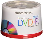 Memorex 8.5GB 8X Double Layer DVD+R (50pk Spindle)