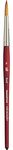 Princeton Velvetouch Short Handle Round Paintbrush | Paint Brush for Acrylic, Oil & Watercolor | Synthetic Bristle Material with Round Brush Head | Brush Size - No 8