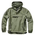 Brandit Summer Windbreaker,Rain Jacket,Jacket,Training Jacket, Size S TO 5XL - Olive, XL