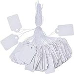 500 Pack White Marking Tags Jewelry