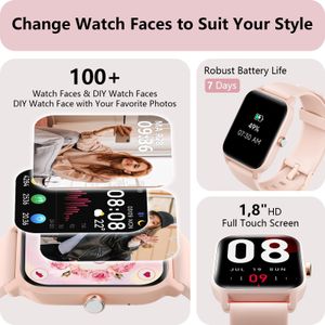 Women’s Smart Watch with Alexa, 1.8" HD Display