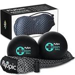 Back Massage Balls - Incl. Peanut Ball Bag | Deep Tissue Massage Balls for Myofascial Release & Trigger Point Therapy - 3in1 Set for Muscle Recovery from Pain, Tension & Tightness