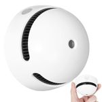 10-Year Battery Smoke Detector for Home | 85dB Fire Alarm, Military-Grade Photoelectric Sensor Reduces 70% False Alarms | Passed CE/ULC Tests | Easy Install (Adhesive/Screws) (1)