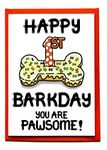 Birthday Card For The Dog, First Birthday Card For Fur Baby, Furry Child, Puppy, Family Pet, 1st, Barkday,