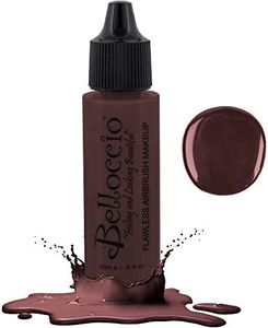 Half Ounce Bottle of Passionate Plum Belloccio's Professional Flawless Airbrush Makeup