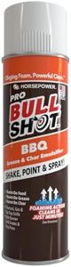Bull Shot BBQ Pro, Foaming Grill Cleaner, AS SEEN ON TV, Professional Strength Foam Spray Emulsifies Burnt Grease & Char on Grates, Racks, Pans, Smokers & Griddles Cleans in Just 10 Min - Made in USA