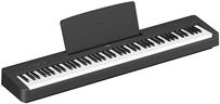 Yamaha P-145BT 88-Key Slim Digital Piano with Bluetooth, Weighted Keys, Premium Acoustic Piano Sound, Compact Design, Music Rest, Footswitch, and Built-in Speakers for Beginners, Home Practice, Travel