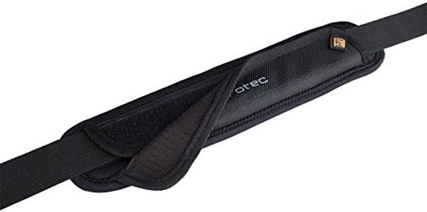 Pro Tec Deluxe Neoprene Non-Slip Shoulder Strap Pad, Fits Straps Up to 2 Inches Wide (Model SHPAD12), Black, One Size