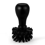 MHW-3BOMBER Coffee Portafilter Cleaning Brush 58mm ABS Espresso Machine Portafilter Brush Speacial for 58mm Portafilter Professional Barista Cleaning Tools Effectively Cleaning, Black B5536-OS