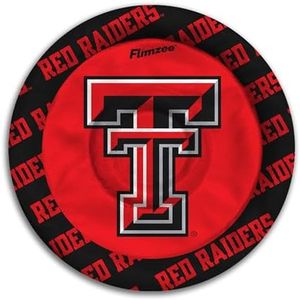 YouTheFan NCAA Texas Tech Red Raiders Flimzee Bean-Bag Flying Disc