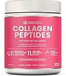 Premium Collagen Peptides Protein Powder For Healthy Hair, Skin, Nails, Joints - Hydrolyzed For Better Absorption | Made in Canada, Grass Fed, Keto, Kosher & Halal Certified - Non GMO, Gluten Free (454g / 16 oz)