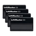 LiftMaster 371LM Security+ 1-Button Garage Door Opener and Gate Operator Remote Control - Pack of 4