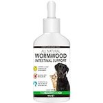 The Healthy Dog Co - Natural Wormwood for Dog Worming Support - Cat Worming Support - Intestinal Support - Maintains Intestinal Health for Cats and Dogs - Drip on food - 100 ml (1-2 Year Supply)