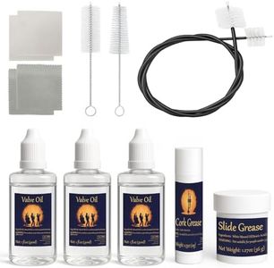12pc Trumpet Cleaning Kit - Powerful Clean and Restores Smooth Valve Action, Maintain Trumpet and Sound Quality, Ideal Gift for Musicians