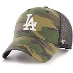47 Brand Men's B-CBRAN12GWP-CMD Cap with a Visor, Green, One Size