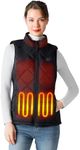 ELTENA Professional Women's Heated Vest with 20000mAh Battery equipped with Flashlight