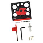 SECRET DESIRE Adjustable Dowel Maker 8 Holes Dowel Plate for Drilling Dowel Rods Dowel Pin