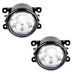 2X 55W LED Fog Light Lamps Replacement For Ford Focus Mustang Ranger Fiesta Fusion Explorer C-Max Transit Connect Freestyle Taurus X