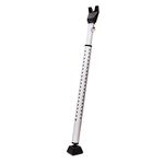 Master Lock Steel Adjustable Door Security Bar (White)