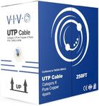 VIVO Blue 76m Bulk Cat6, Full Coppe