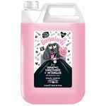 BUGALUGS Dog Shampoo 3 in 1 shampoo, Conditioner & Detangler - Raspberry & Lemon dog perfume grooming products for smelly dogs, best dog coat puppy shampoo, pet professional accessories