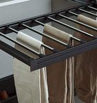 DBR Mocha Soft Close Metal Wardrobe Trouser Rack -900 Mm (Standard), 1 Pieces