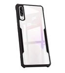 COBERTA Back Cover for Samsung Galaxy A30s Back Cover Case - Black Transparent