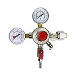 HFS (R) Commercial CO2 Regulator - Beer Brewing Kegerator Dual Gauge Shutoff Valve (1 Product)