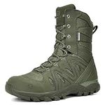 XPETI Mens Tactical Boots 8" Waterp