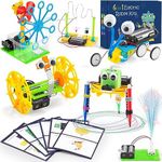 Build a Robot Kit for Kids 5-7 8-12, STEM Robotics Building Kits Electronic Robotic Projects Science Experiments, STEAM Toys for Boys Girls Engineering Activities DIY Coding Robots 5 6 7 8 + Year Old